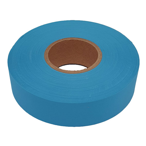 Flagging Tape 75M x 25mm BLUE (Sleeve of 10)